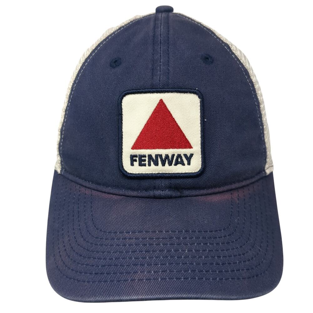 Fenway Snapback Trucker Hat Blue One Size Adjustable Mesh Back Chowdaheadz
